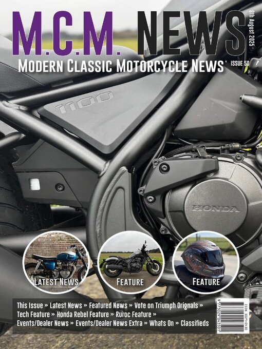 Title details for Modern Classic Motorcycle News by Modern Classic Motorcycle News - Available